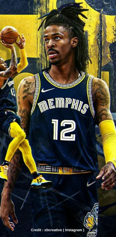 Ja Morant Wallpaper By Elnaztajaddod Download On Zedge™ 1afc