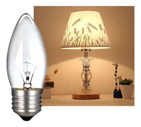 Lampadas Vela Lisa Clara 25w Soquete E27 127v MercadoLivre