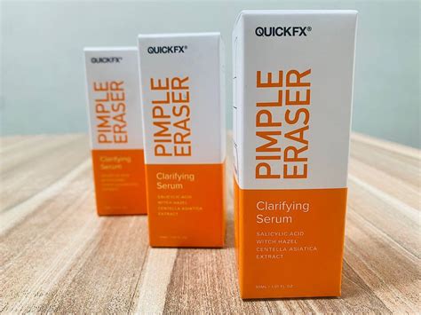 Quickfx Pimple Eraser Pimple Remover Clarifying Serum 30ml Beauty