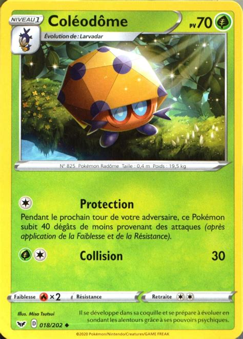 Cartes Pokémon Épée et Bouclier EB01 Toutes les cartes de la série