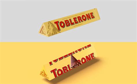 Toblerone Change De Montagne Quand Le Packaging Marque Son Territoire