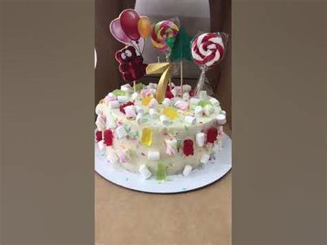 Торт мармеладный медведь Валера 🍰🍡🍬 - YouTube