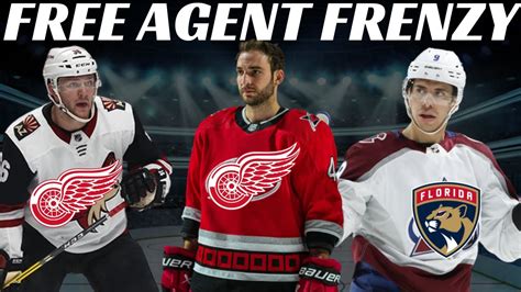 Nhl Free Agent Frenzy Red Wings Sign Gostisbehere Fischer