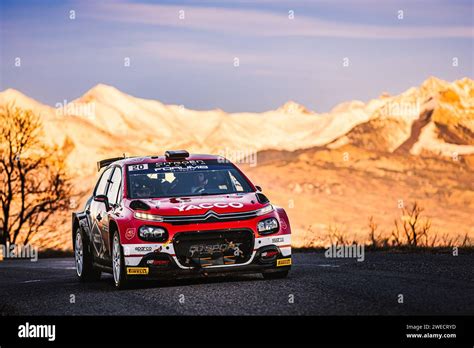 Rossel Yohan Dunand Arnaud Citroen C Rally Action During The