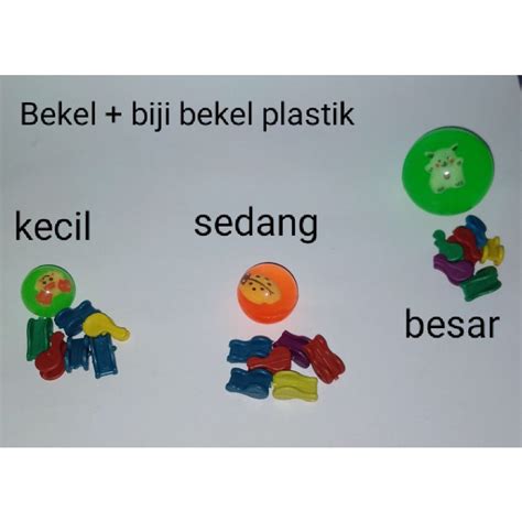 Jual 1 SET Bola Bekel Biji Bekel UKURAN Besar Sedang Dan Kecil