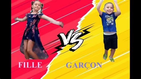 Fille Vs Gar On Partie Battlegirl Vs Boy Youtube