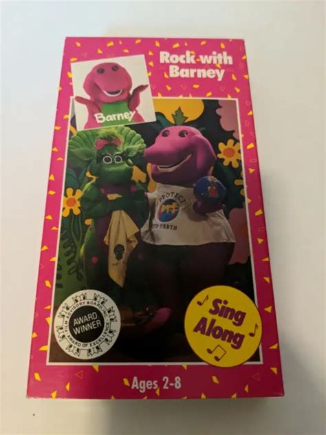 BARNEY - ROCK With Barney (VHS, 1992) £9.34 - PicClick UK