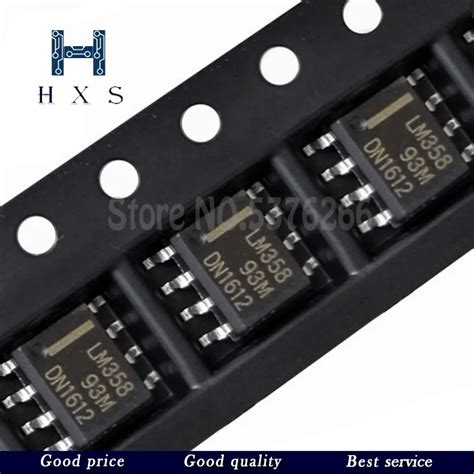 50 Piezas LM358DR LM358 SOP8 LM358DT SMD LM358DR2G SOP 8 Nuevo Y