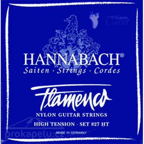 Hannabach 827 HT Flamenco (high tension) | Prokapelu.cz