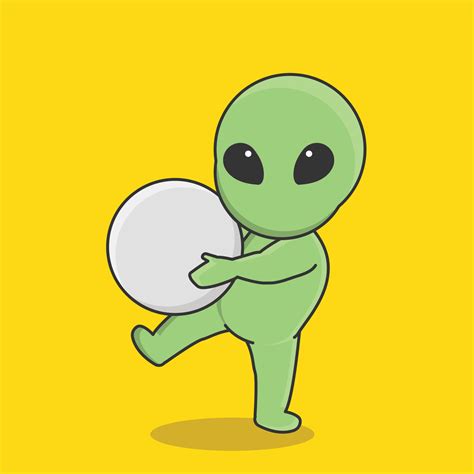 Space Ship World Galaxy Space Alien Planet Character Ufo Cartoon Moon 7408503 Vector Art At Vecteezy