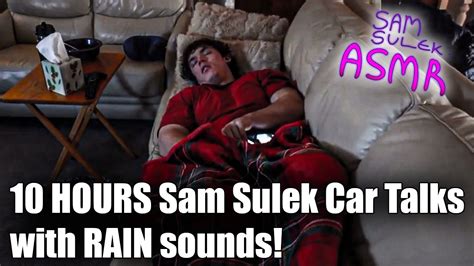 10 Hours Of Sam Sulek Car Talks Sleep Aid With Rain😴 Youtube