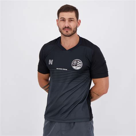 Camisa Nseis Náutico Goleiro 2020 Preta FutFanatics