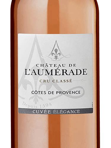 Ch Teau De L Aumerade Cuv E L Gance C Tes De Provence Ros Vivino Us