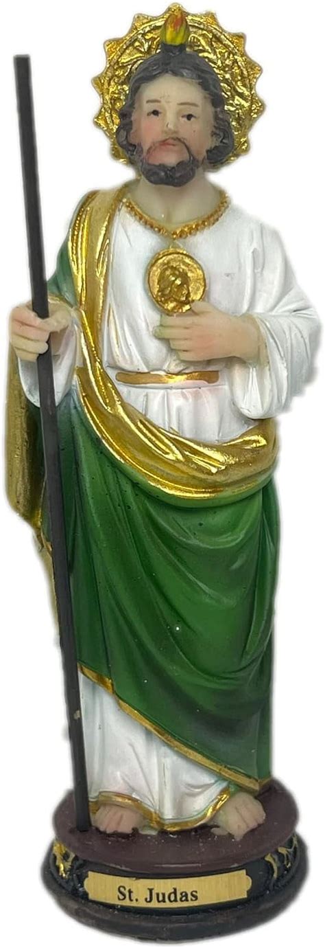 Saint St Jude Thaddeus Inch Figure Statue Imagen San Judas Tadeo