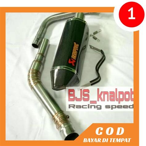 Jual Knalpot Racing Akrapovic Karbon Vixion Old New Cbr Cb