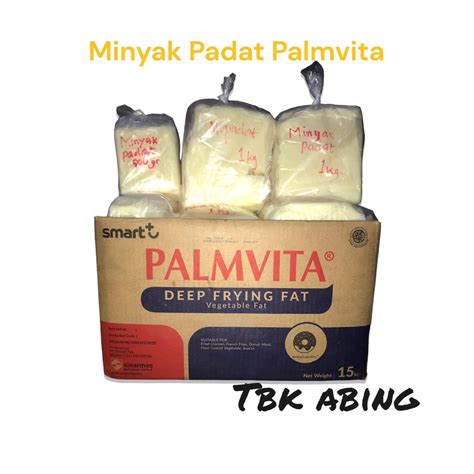 Jual Palmvita Minyak Padat Deep Frying Fat Kemasan Repack Gr Kg