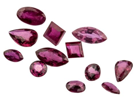 Ruby Mixed Shapes Pack Of 12