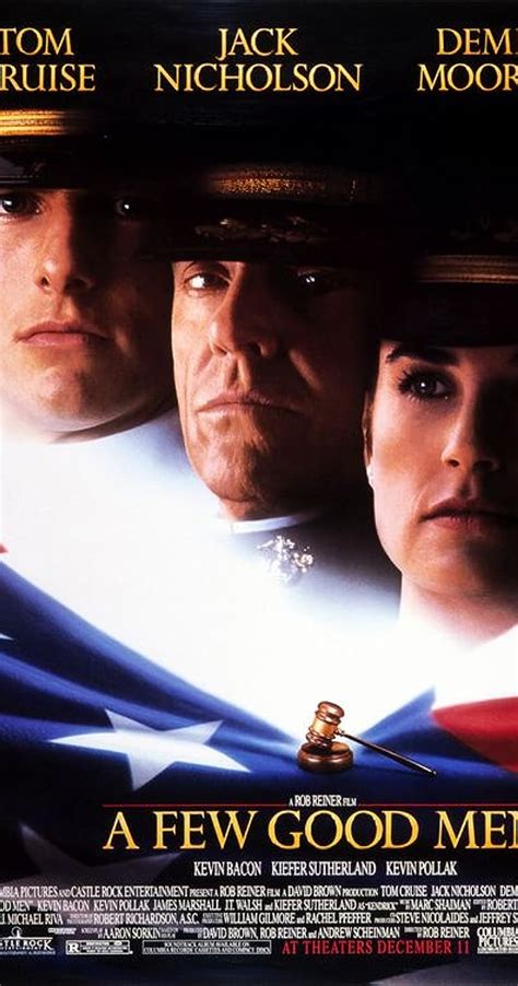 A Few Good Men 1992 Tom Cruise As Lt Daniel Kaffee Imdb