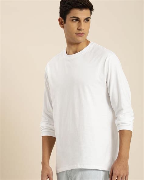 Buy Men S White Oversized T Shirt Online At Bewakoof