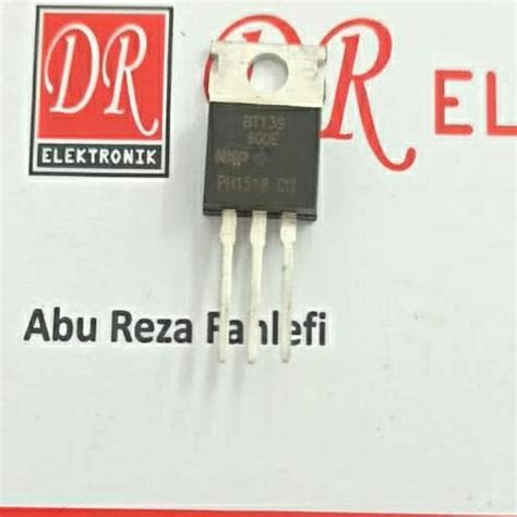 Jual TRIAC Transistor BT139 NXP Mosfet BT 139 600E 25a 600v 600 TO 220