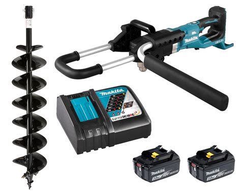 Makita Wiertnica Zestaw XXL Świder 2x3Ah BL1830B DC18RC DDG460ZX7 ...