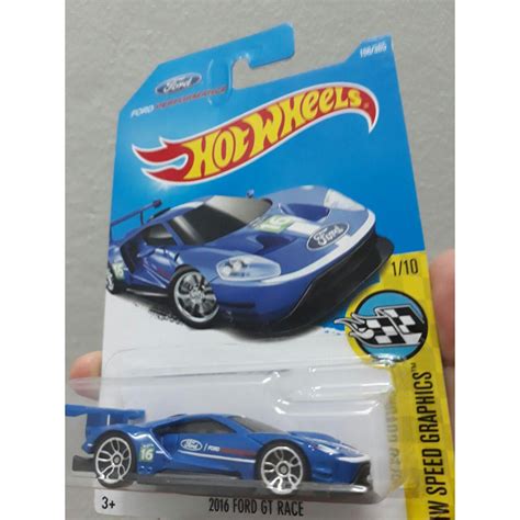 Hot Wheels Ford Gt Race Shopee Malaysia
