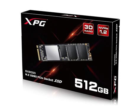 Adata XPG SX6000 Pro 512GB M 2 2280 PCI Express NVMe ASX6000PNP 512GT