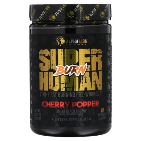 Alpha Lion Superhuman Burn In Metabolism Booster Pre Workout