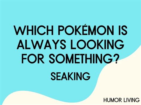 Hilarious Pok Mon Jokes To Laugh Your Ash Off Humor Living