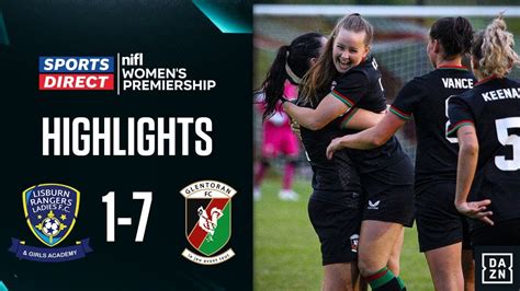 Seven For Glens Lisburn Rangers 1 7 Glentoran Women