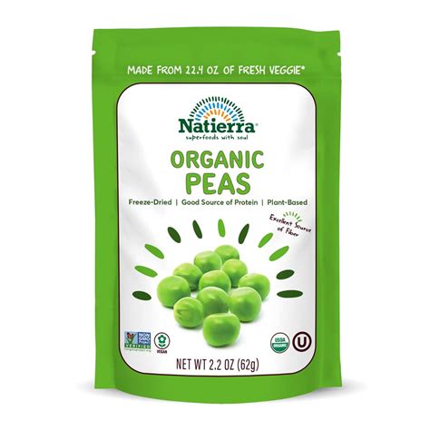 Amazon Natierra Nature S All Foods Organic Freeze Dried Peas