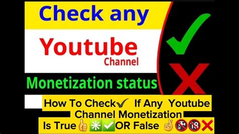 How To Check Youtube Channel Monetization Shortvideo Short Shorts