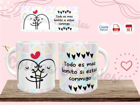 Flork Plantillas Tazas Sublimaci N Dise Os Editables Etsy