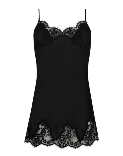 Babydoll Transparente Lise Charmel Splendeur Soie Noir