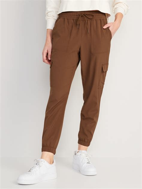 Pantalon de jogging cargo StretchTech à taille haute pour Femme Old Navy