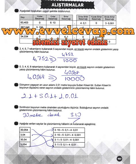 S N F Matematik Meb Yay Nlar Ders Kitab Cevaplar Sayfa Ders