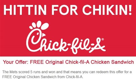 Chick Fil A Promotions Coupons Discount Promo Codes