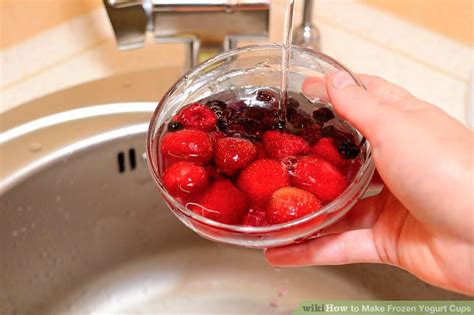 How To Make Frozen Yogurt Cups 10 Steps With Pictures Wikihow Life