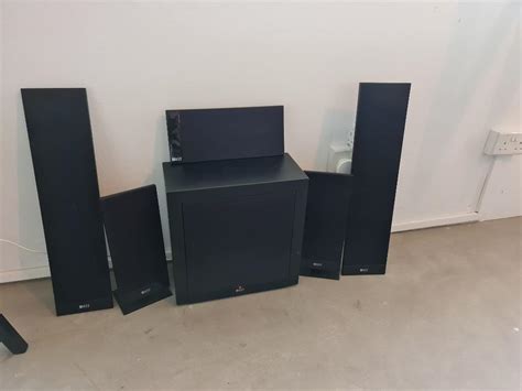 Kef T Series 51 Home Theatre Speaker System Audio Soundbars