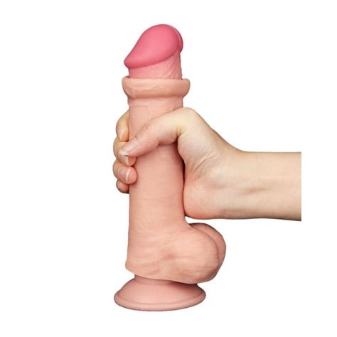 Realistische Dildo Sliding Skin 20 8 Cm Huidskleur Kopen Bij Sextoyland