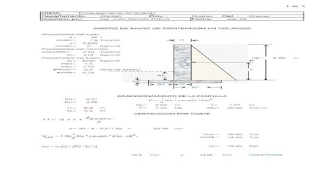 Pdf Modelo Dise O De Muros De Contencion Pdfslide Tips