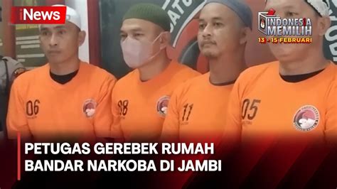 Polres Tebo Jambi Tangkap Residivis Narkoba Saat Pesta Sabu Sejumlah