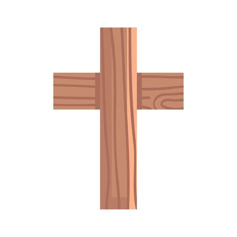 Sacred Wooden Cross 11253224 Vector Art At Vecteezy