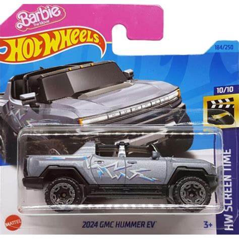 Hot Wheels Véhicule Miniature 2024 GMC Hummer EV HW Sreen Time