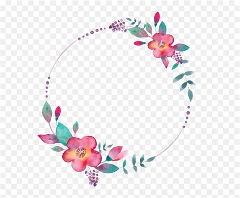 Half Circle Flower Border Svg