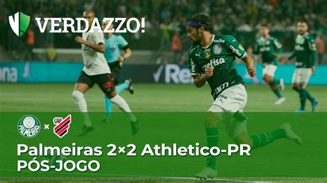 Pós jogo Palmeiras x Athletico PR Libertadores da América 2022 AO