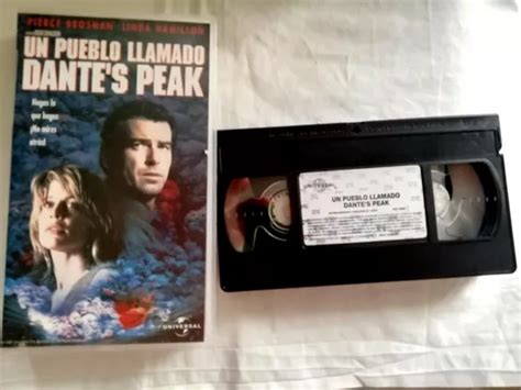 UN PUEBLO LLAMADO Dante S Peak VHS Pierce Brosnan Linda Hamilton