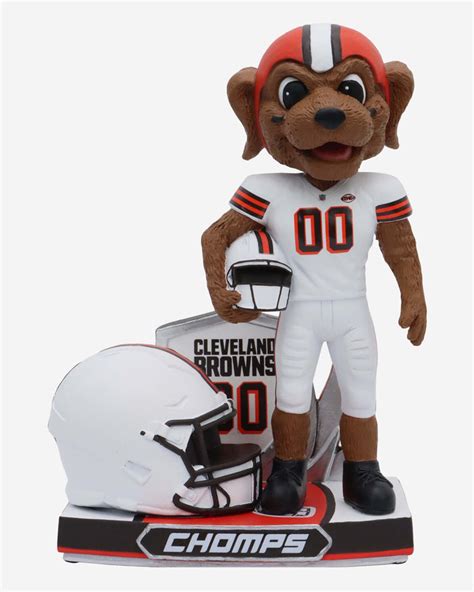 Chomps Cleveland Browns 2023 Alternate Helmet Mascot Bobblehead FOCO