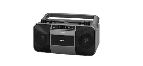 Jensen Mcr 1500 Portable Stereo Cd Player Dual Cassette Deck Recorder