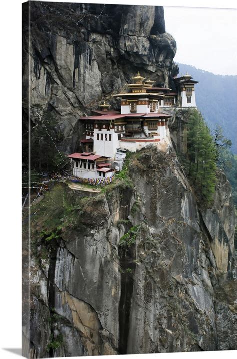 Taktsang Lhakhang Monastery The Tigers Nest Paro Bhutan Wall Art